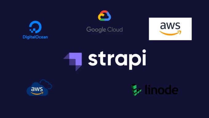 Gig Preview - Setup strapi project on aws, google, digital ocean cloud