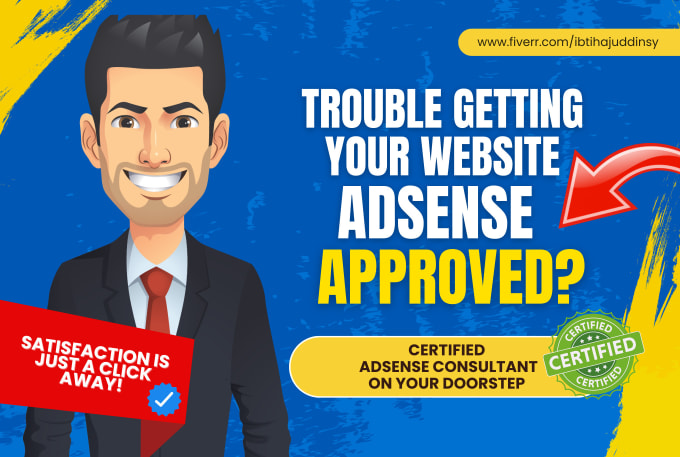 Gig Preview - Help to get your site adsense account approved