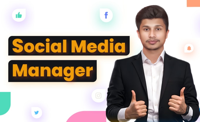 Gig Preview - Be your social media marketing manager and content creator