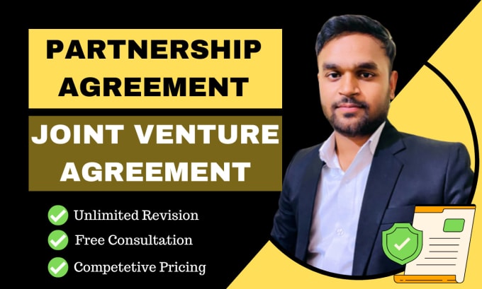 Gig Preview - Draft a strong joint venture and partnership agreement