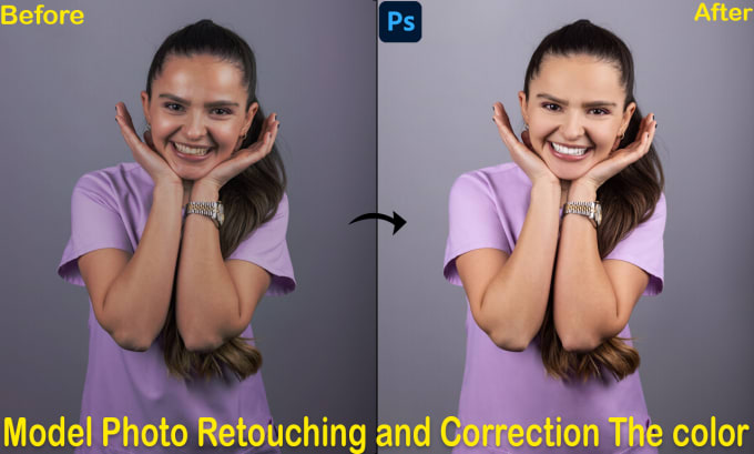 Gig Preview - Do professional model retouching and color correct perfectly