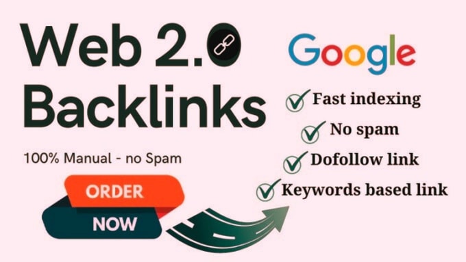 Gig Preview - Quality web2 0  backlinks for new websites on a budget