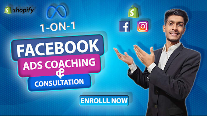 Gig Preview - Be your facebook ads coach specialist, marketing consultant, advertising mentor