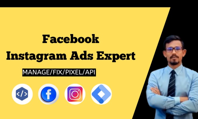 Gig Preview - Do run meta and instagram ads campaigns setup facebook pixel