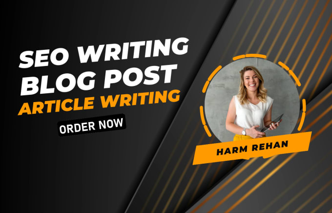 Gig Preview - Do content writing, article and blog post services