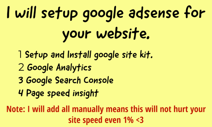 Gig Preview - Setup google adsense integration for web