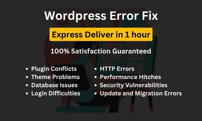 Gig Preview - Fix any type of wordpress problem error issue