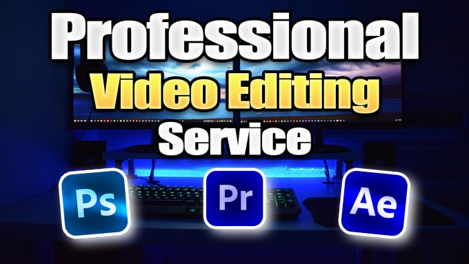 Gig Preview - Do professional video editing for channel and business