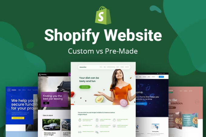 Gig Preview - Build shopify ecommerce website