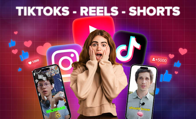 Gig Preview - Edit your tiktok, instagram reels, and youtube shorts