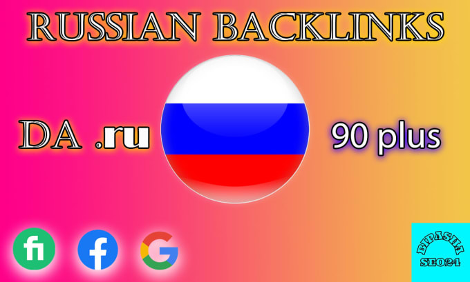 Gig Preview - Do authority linkbuilding SEO service high da russian backlinks