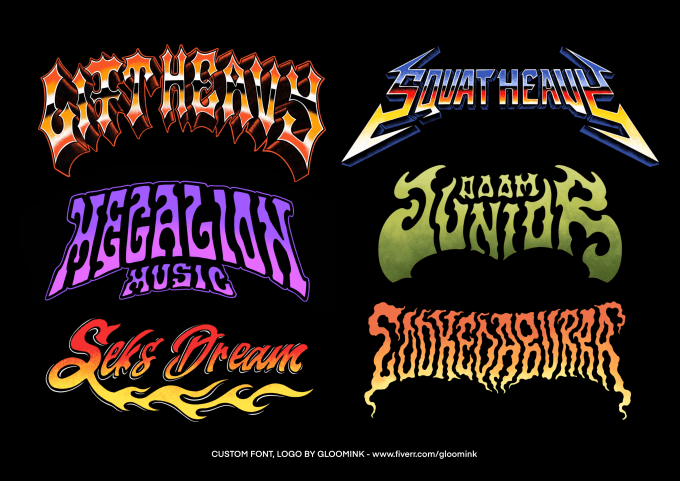 Gig Preview - Custom unique font for your brand or name