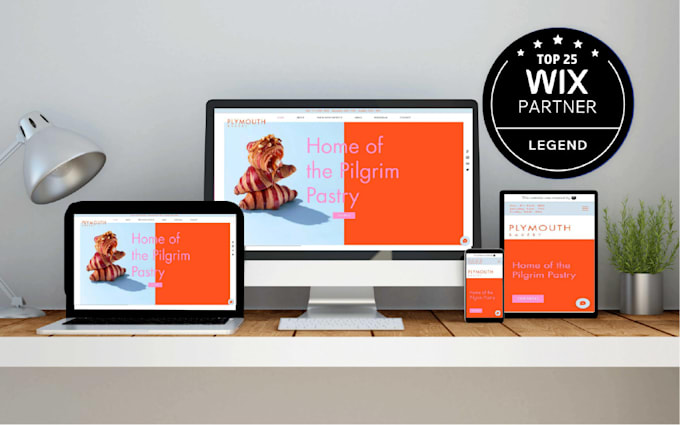 Gig Preview - Our agency will design beautiful wix websites with unlimited revisions