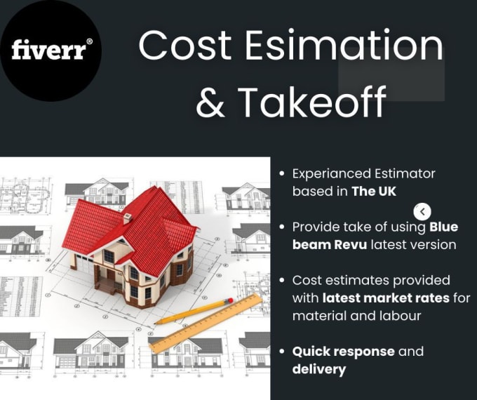 Gig Preview - Cost estimation for new builds, loft conversions, extensions and flats