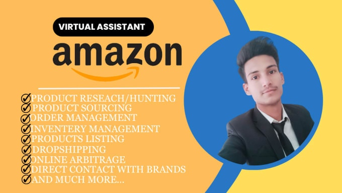 Gig Preview - Be your amazon fba wholesale virtual assistant, dropshipping, online arbitrage