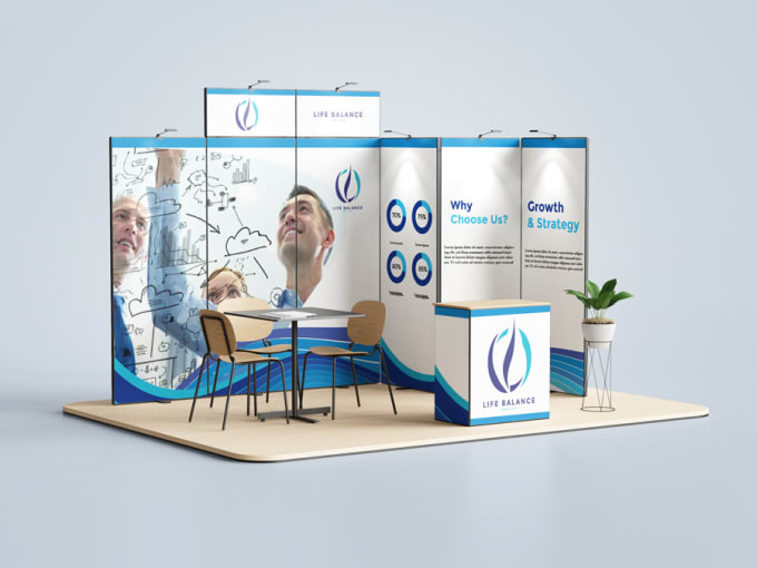 Bestseller - design trade show booth backdrop exhibition stand design