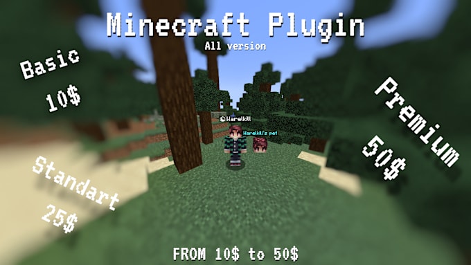 Gig Preview - Make you a minecraft plugin