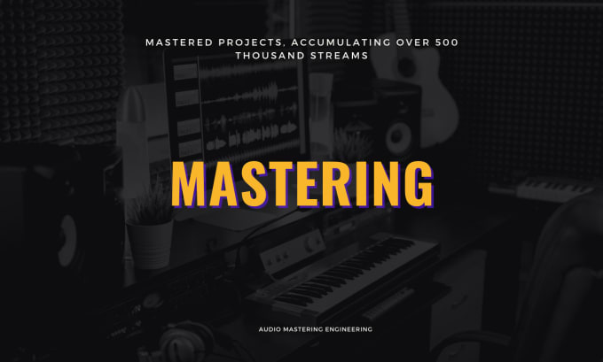 Gig Preview - Master your music, audio like a professional audio engineer