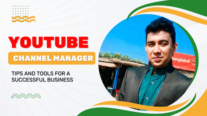 Gig Preview - Be your youtube channel manager