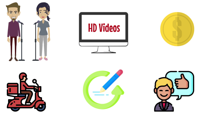 Gig Preview - Create a whiteboard or 2d explainer video for youtube, business or education