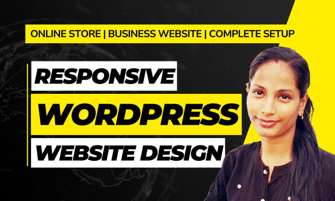 Bestseller - create responsive wordpress website design and woocommerce online store