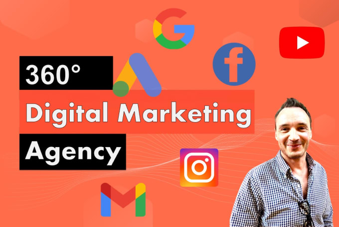 Gig Preview - Our agency will be your full scope digital marketing agency