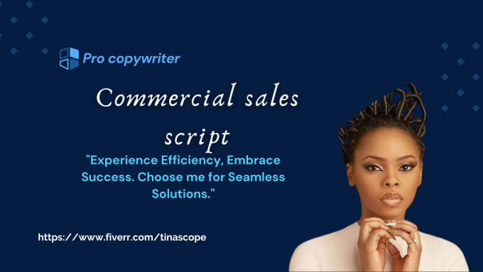 Gig Preview - Write commercial sales script, tv copy, video script for voiceover, explainer