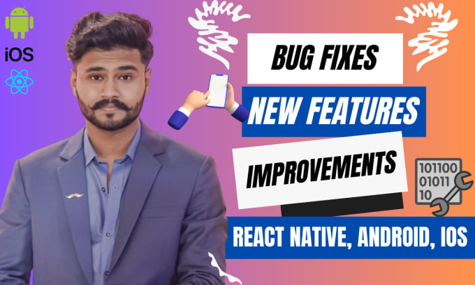 Gig Preview - Fix react native mobile app bugs, crashes, and errors