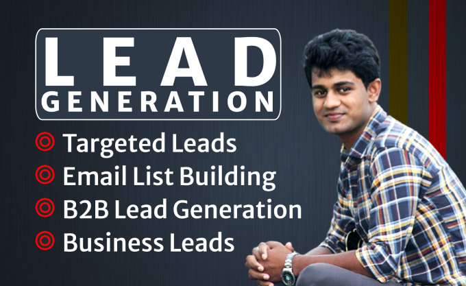 Gig Preview - Do b2b lead generation, prospect list building, and linkedin lead generation