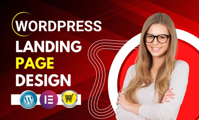 Gig Preview - Create a modern wordpress landing page design wordpress using elementor pro