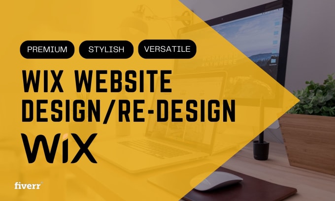 Gig Preview - Design or redesign wix website or wix ecommerce online store