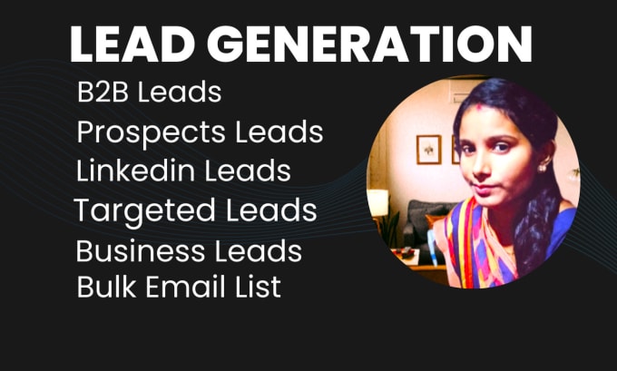 Gig Preview - Do b2b lead generation, business leads, prospect lists, email list building