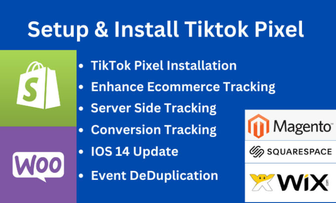 Gig Preview - Setup tiktok pixel tracking or tiktok event API with GTM