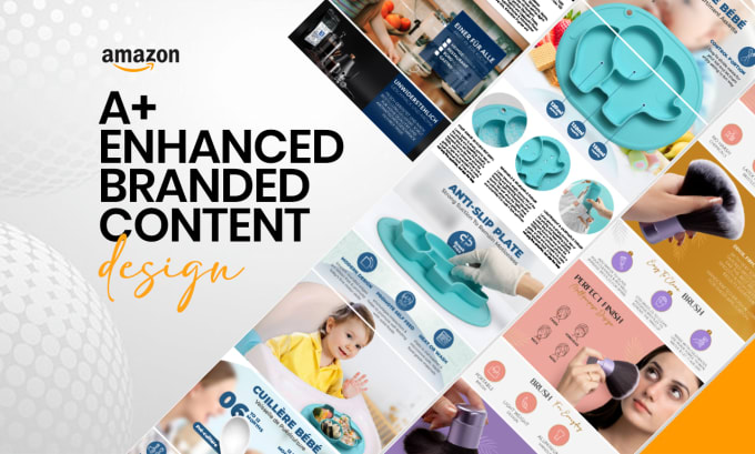 Gig Preview - Design creative amazon aplus content ebc 5 modules