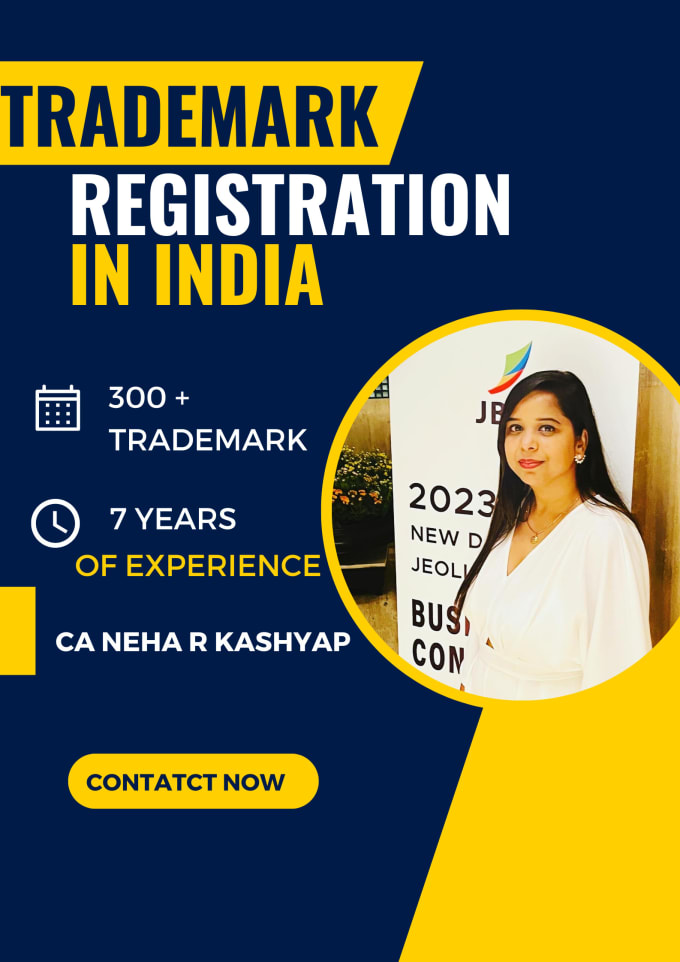 Gig Preview - Do trademark registration all over india