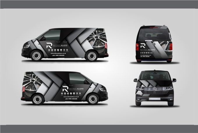 Gig Preview - Do creative car, van, truck, vehicle wrap using logo