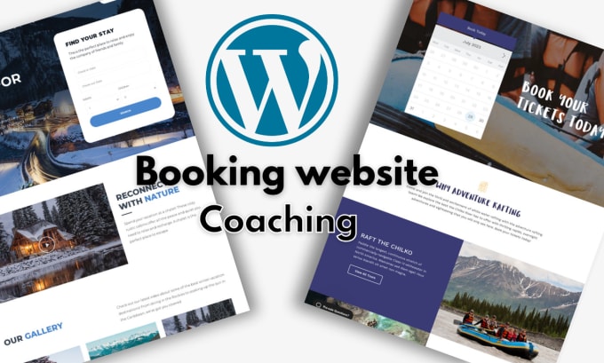 Gig Preview - Create wordpress booking, online courses with elementor pro for small business