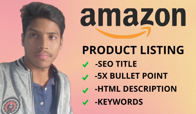 Gig Preview - Write amazon product listing description, SEO amazon listing optimization