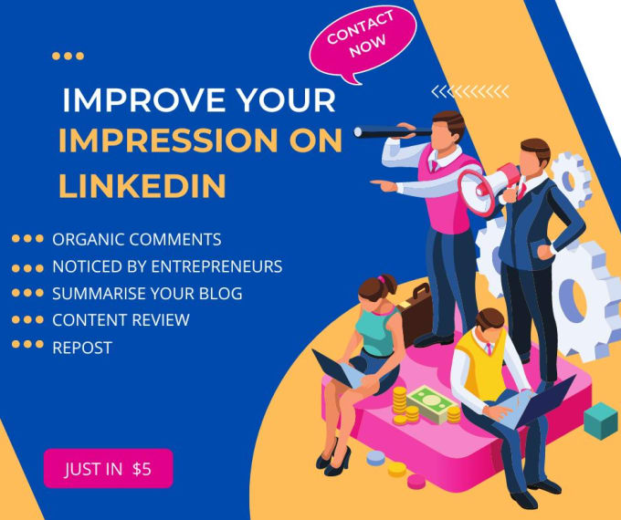 Gig Preview - Optimize your linkedin profile