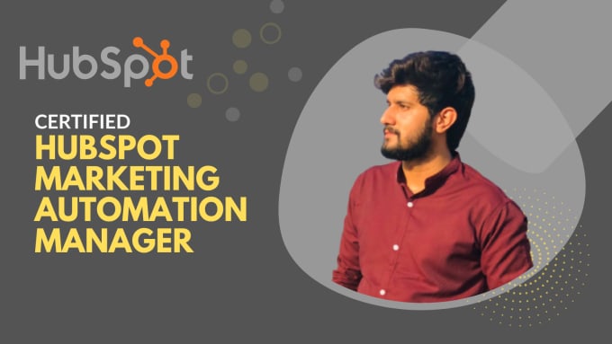 Gig Preview - Be your hubspot crm and marketing automation manager