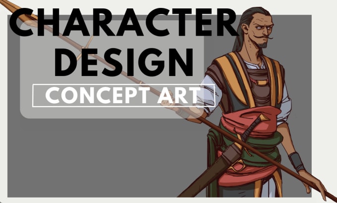 Gig Preview - Make your character design or concept art