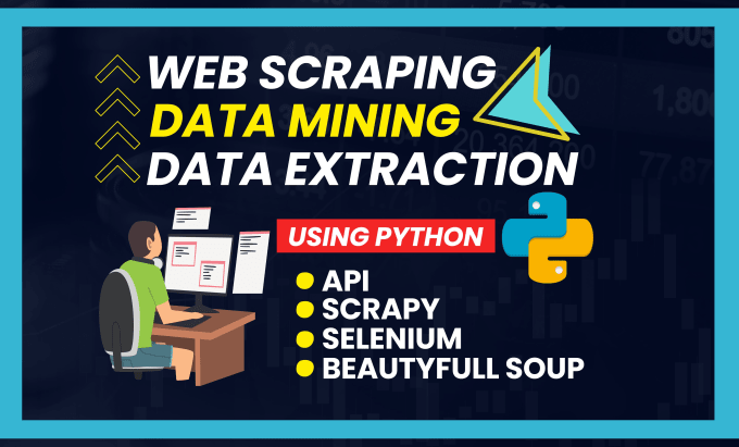 Gig Preview - Do web scraping using python scrapy and selenium