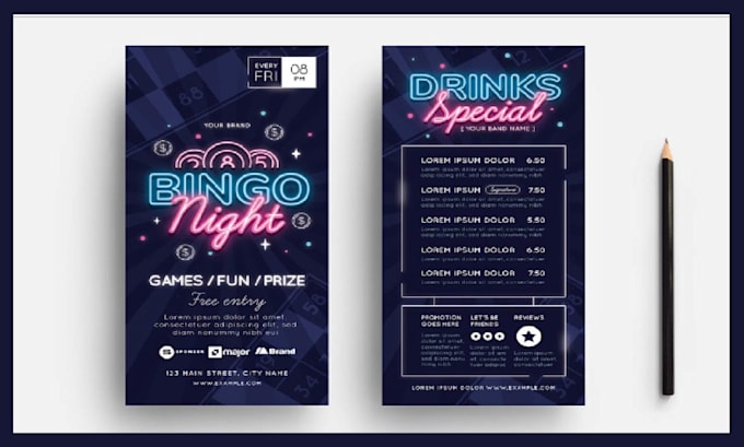 Gig Preview - Design a magic flyer for conference, concert ,nightclub, event