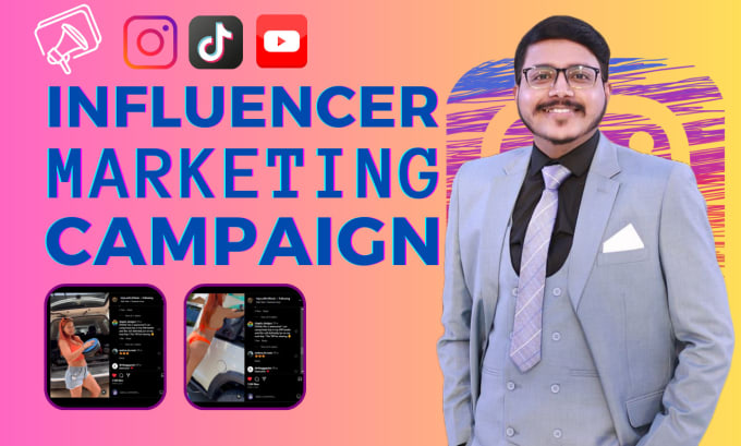 Gig Preview - Set up your social media influencer marketing campaign