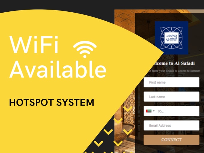 Gig Preview - Setup wifi hotspot openwrt for your restaurant café  or hotel