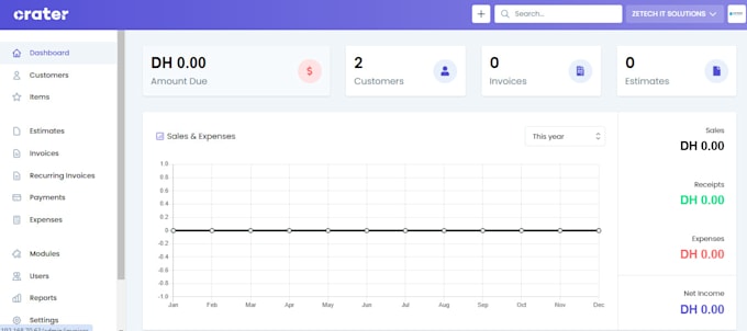 Gig Preview - Install crater invoice and estimation software