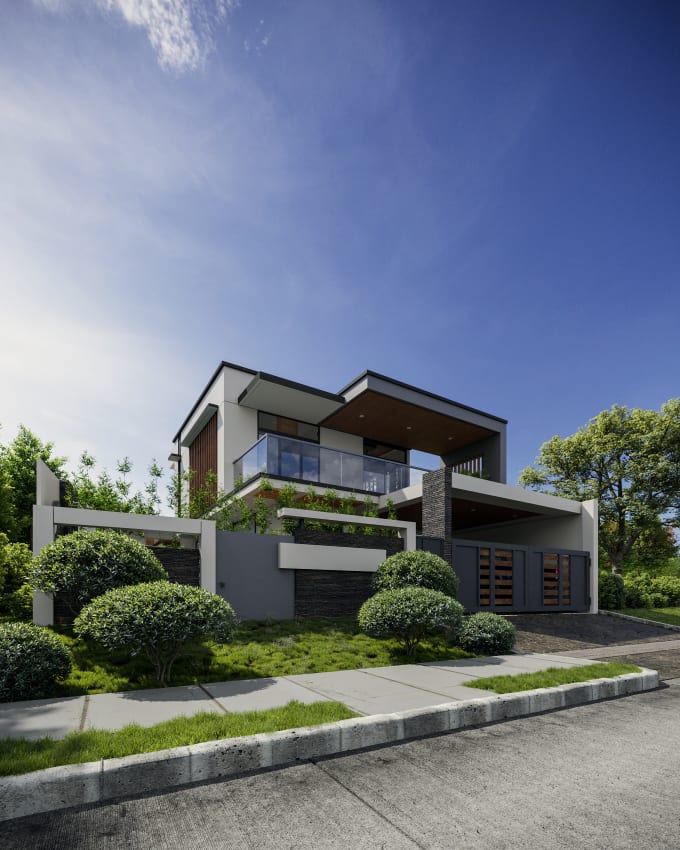 Gig Preview - Render realistic residential images using 3ds max corona