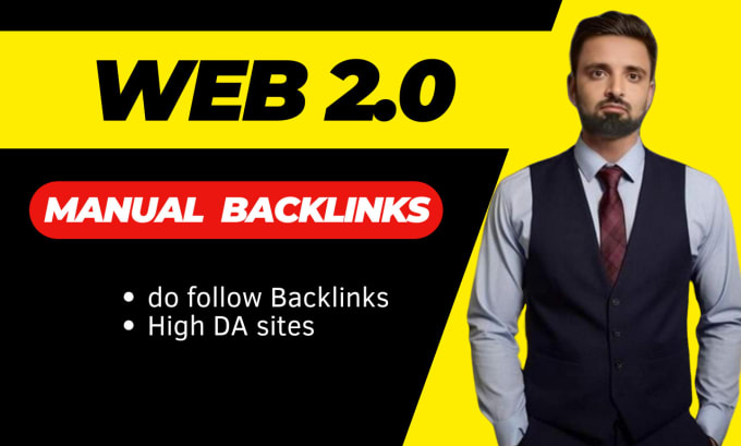 Gig Preview - Provide web 2 0 backlinks high authority link building