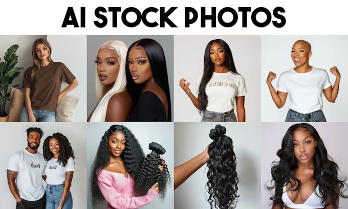 Gig Preview - Create a custom ai stock photo for your beauty brand