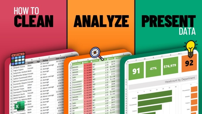 Gig Preview - Excel formula pro showcases expertise in working with excel formulas